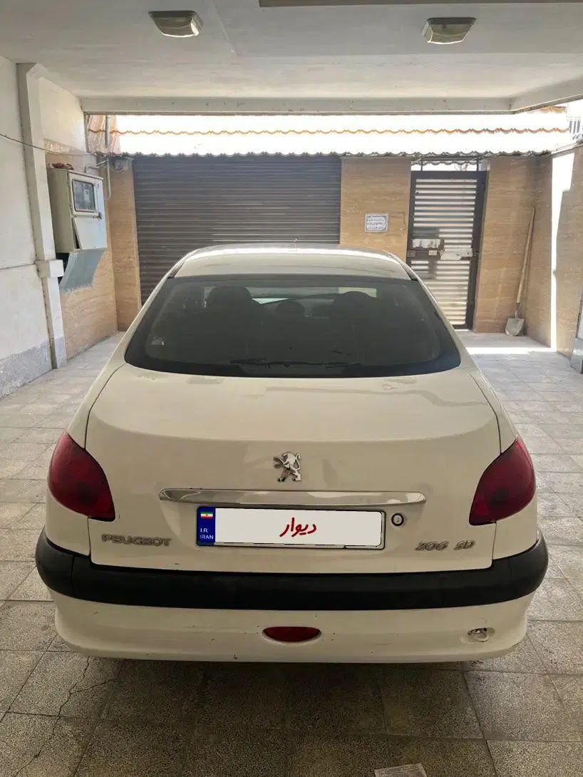پژو ۲۰۶ صندوق دار v9 - 1388