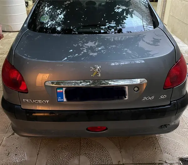 پژو ۲۰۶ صندوق دار v8 - 1399