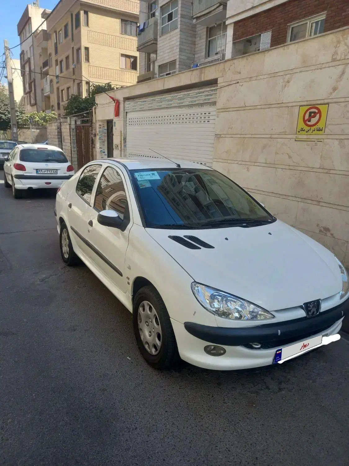 پژو ۲۰۶ صندوق دار v8 - 1389