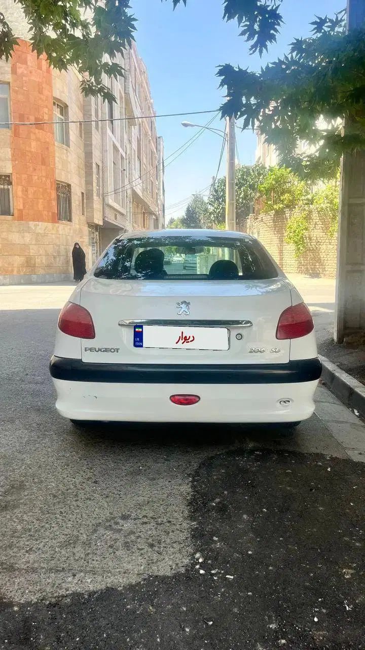 پژو ۲۰۶ صندوق دار v1 - 1389
