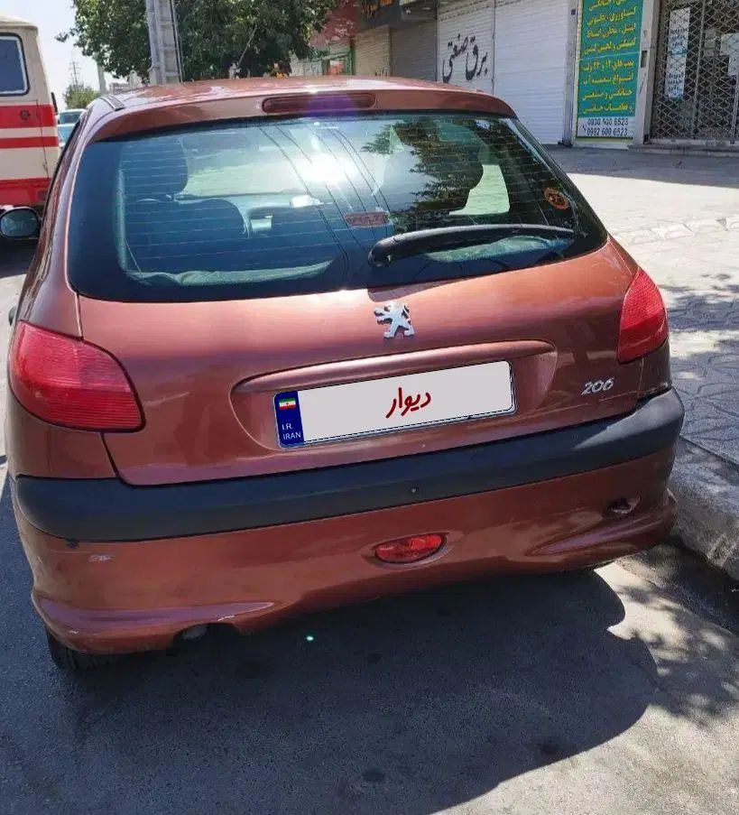 پژو 206 تیپ 3 - 1388