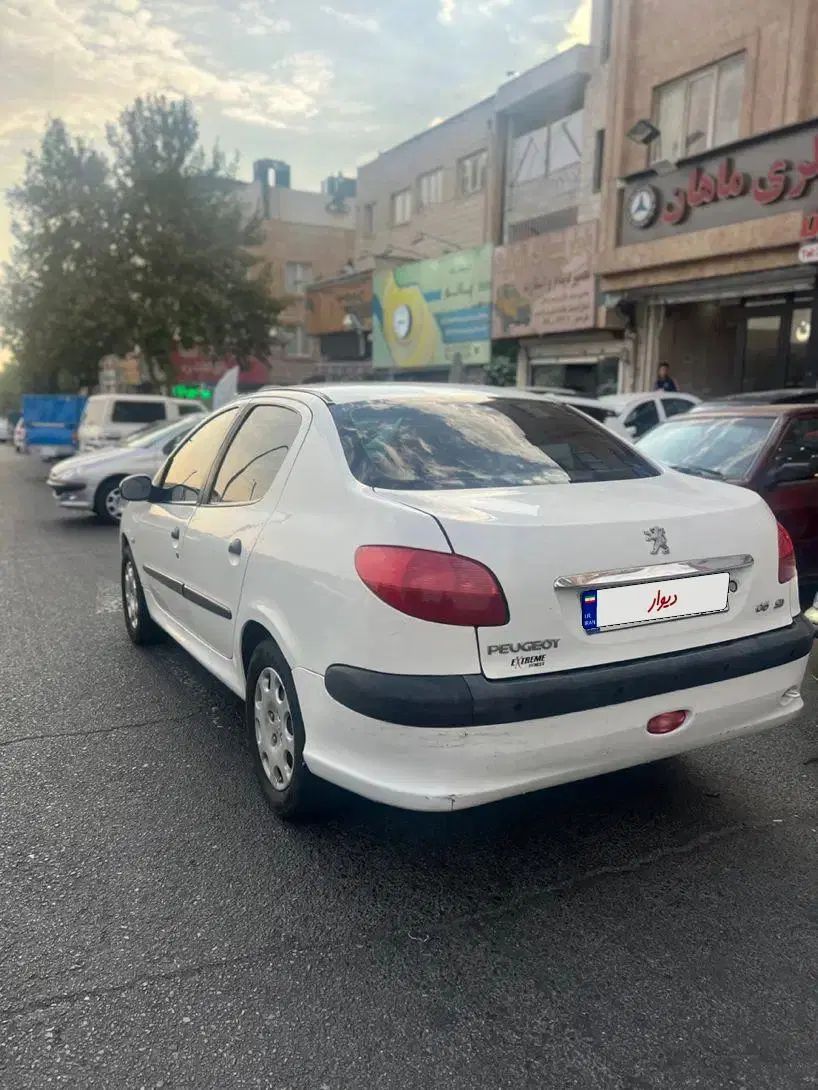 پژو ۲۰۶ صندوق دار v9 - 1389