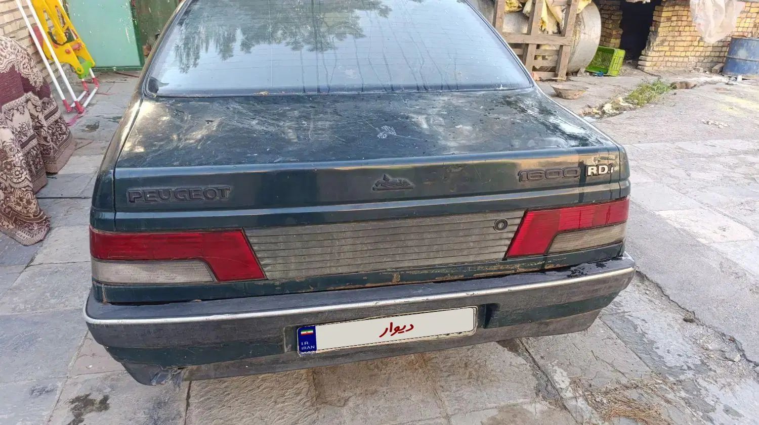 پژو آردی دوگانه سوز CNG - 1382