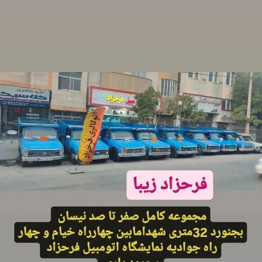 زامیاد وانت نیسانZ24 دوگانه سوز - 1395