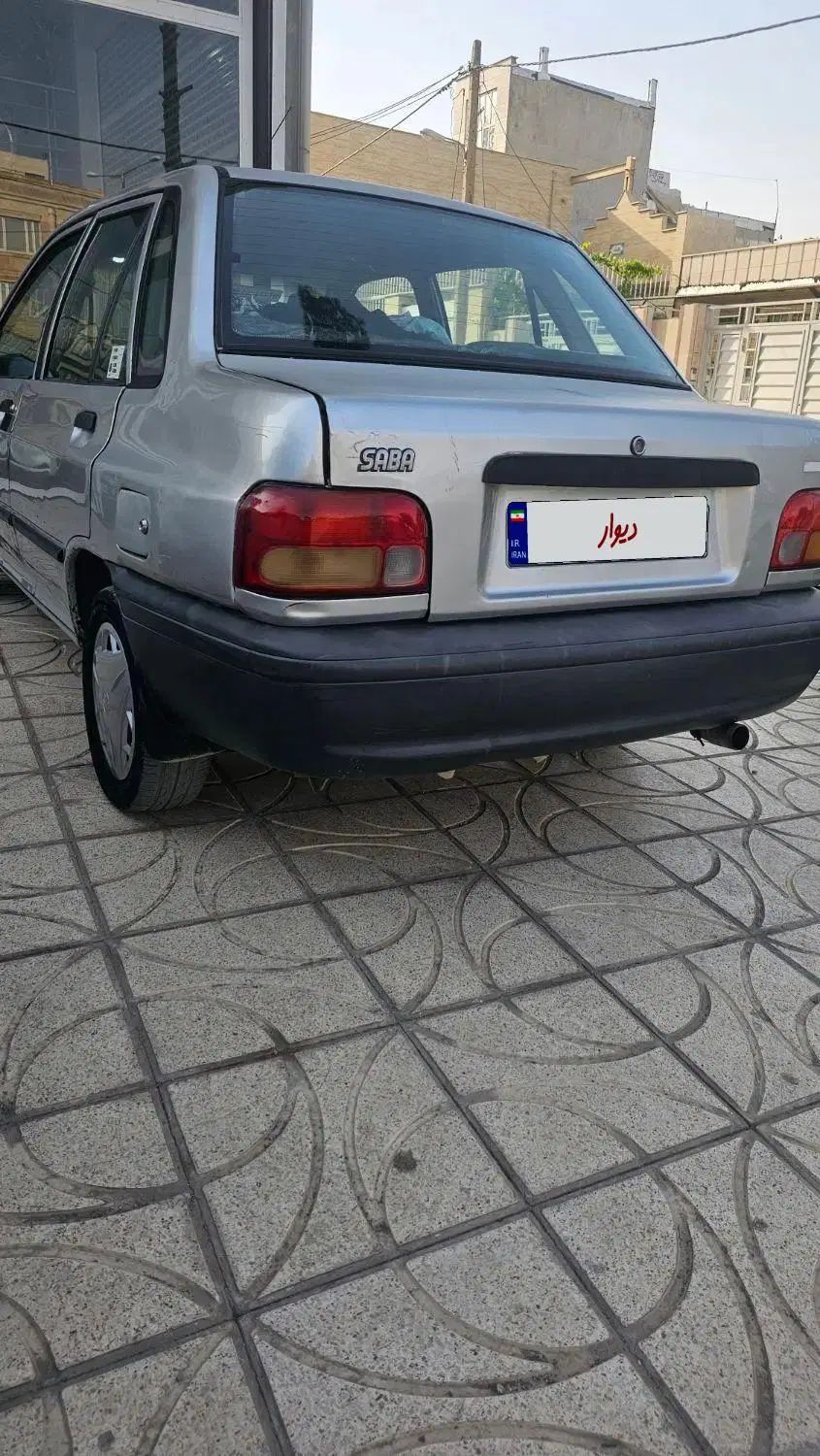 پراید صبا بنزینی - 1387