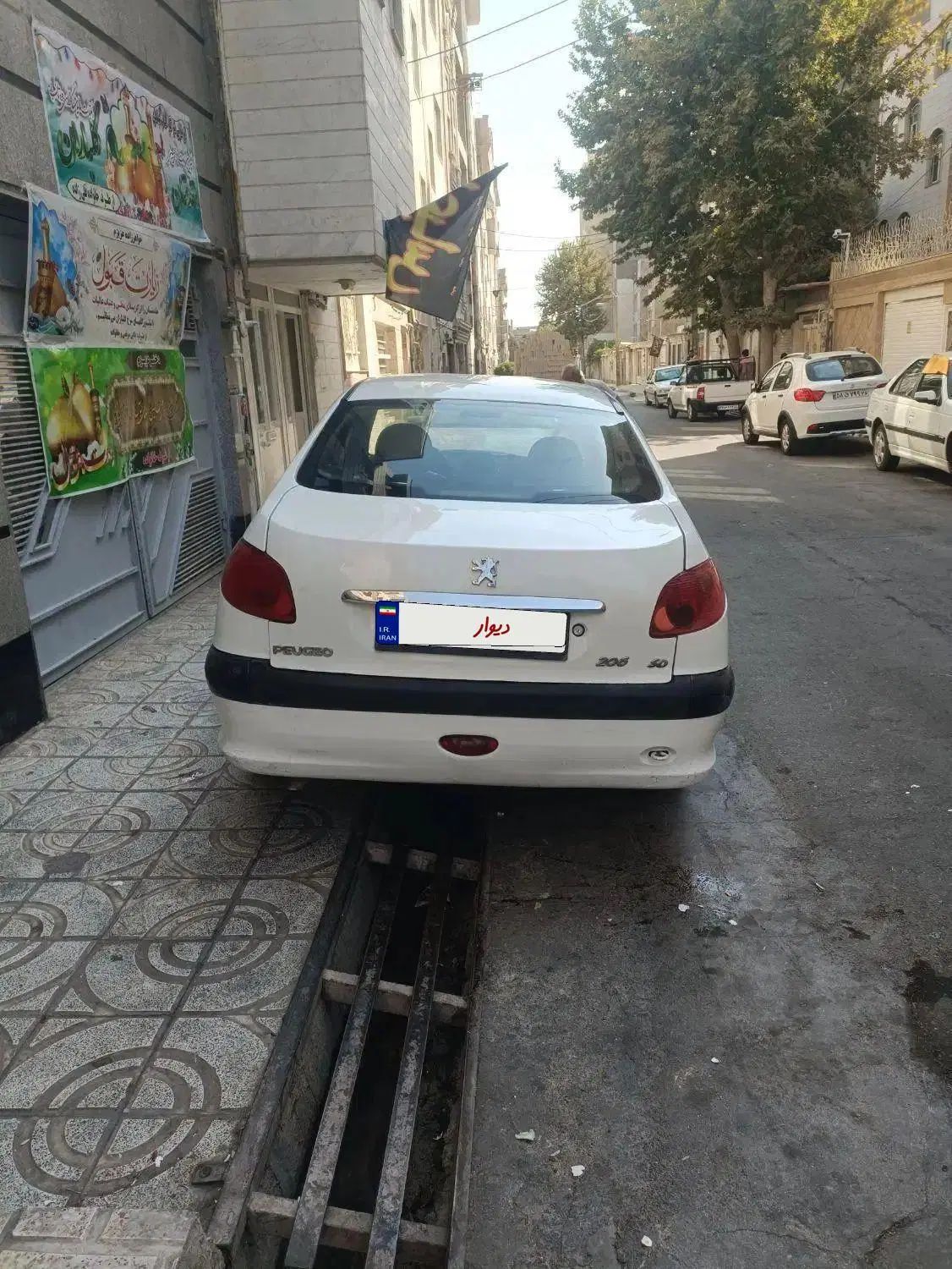 پژو ۲۰۶ صندوق دار v20 - 1388