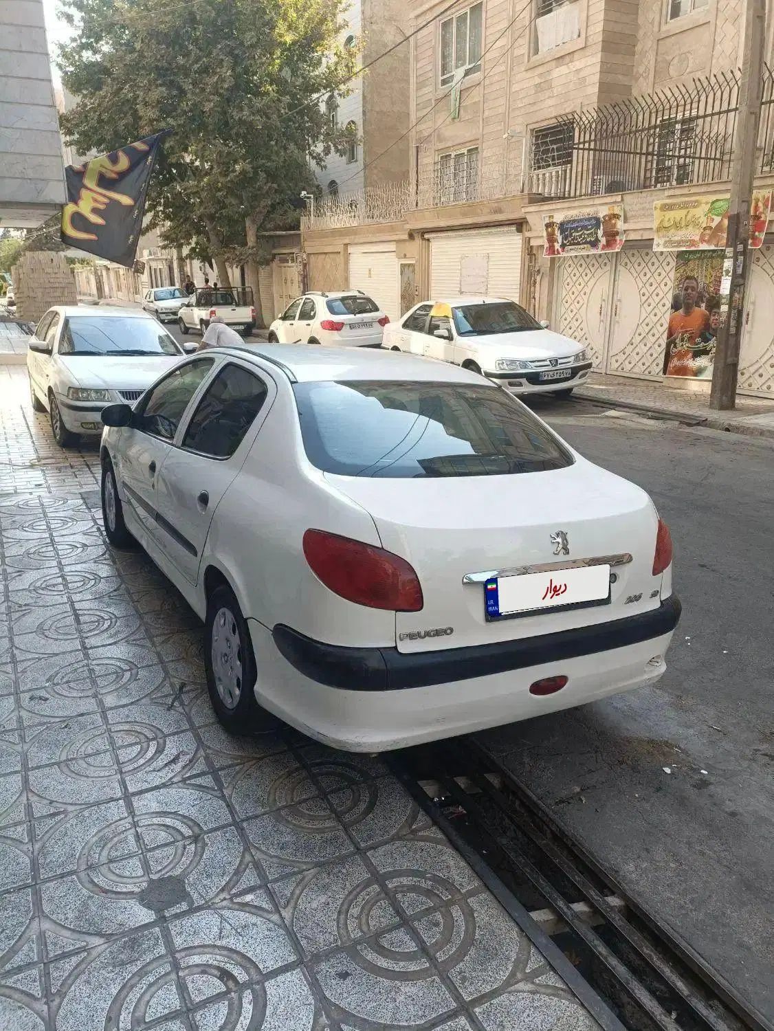 پژو ۲۰۶ صندوق دار v20 - 1388