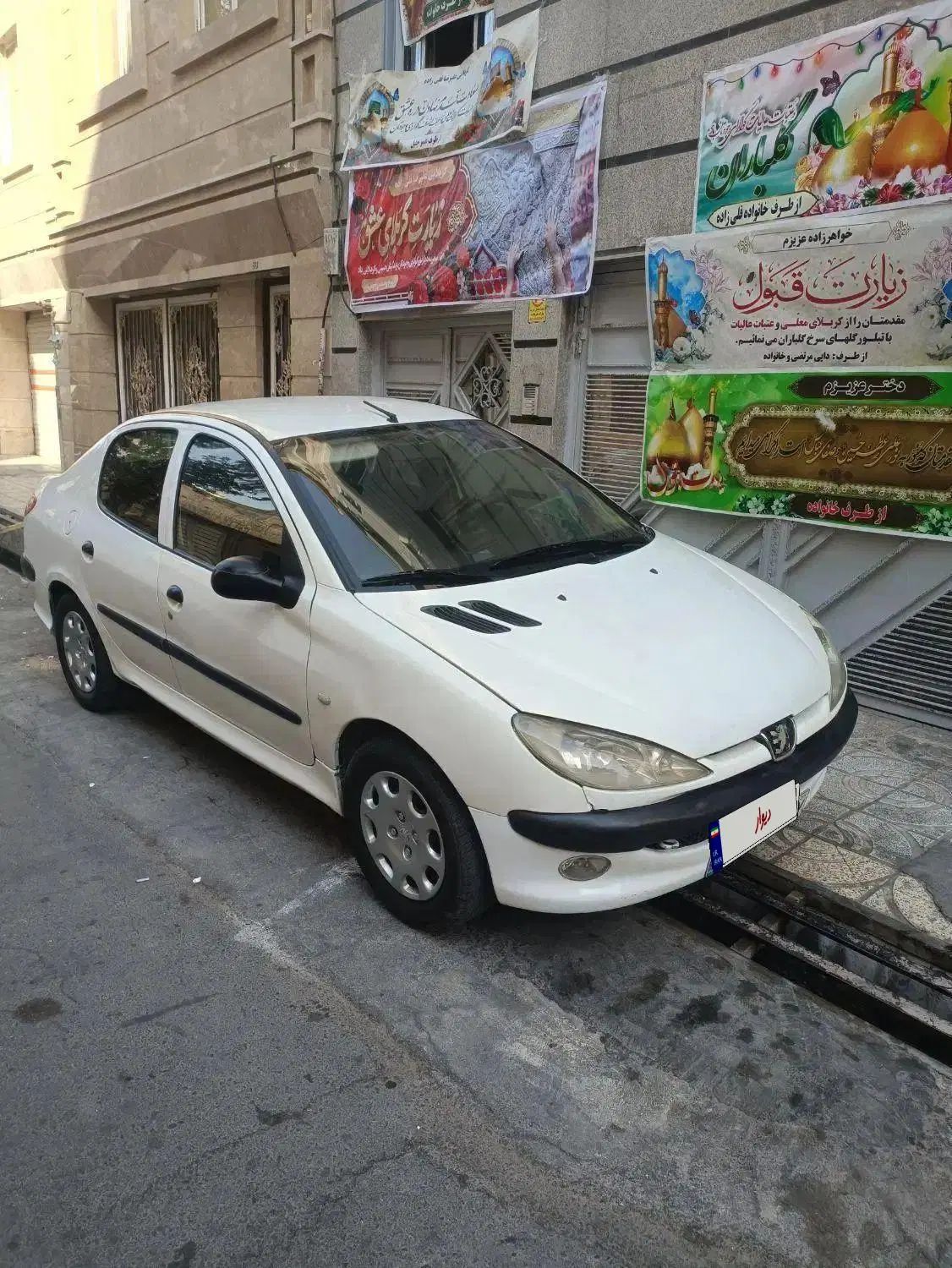 پژو ۲۰۶ صندوق دار v20 - 1388