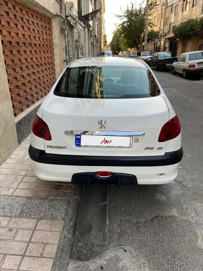پژو ۲۰۶ صندوق دار v10 - 1387