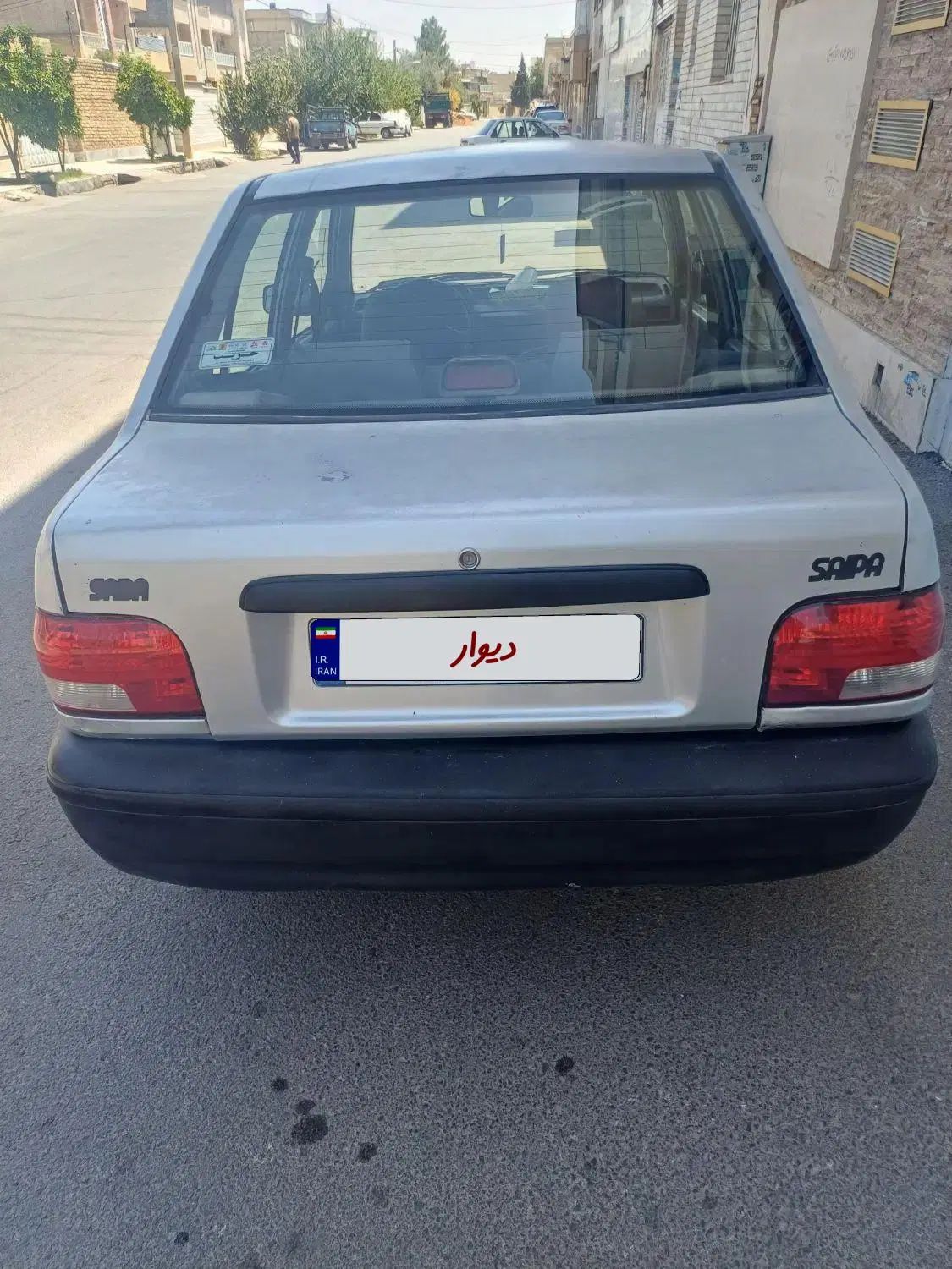 پراید صبا بنزینی - 1387