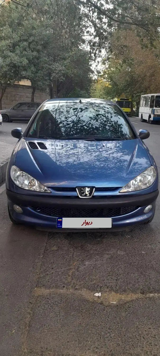 پژو ۲۰۶ صندوق دار v8 - 1395