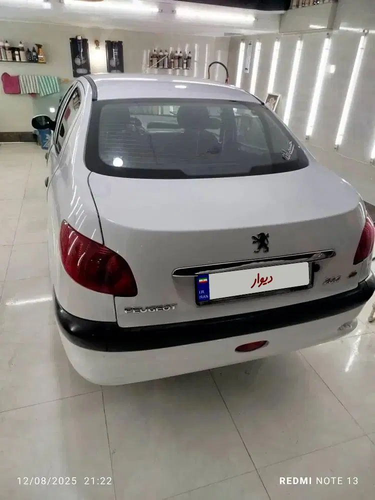 پژو ۲۰۶ صندوق دار v8 - 1394
