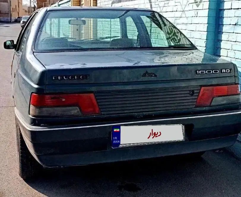 پژو آردی دوگانه سوز LPG - 1384