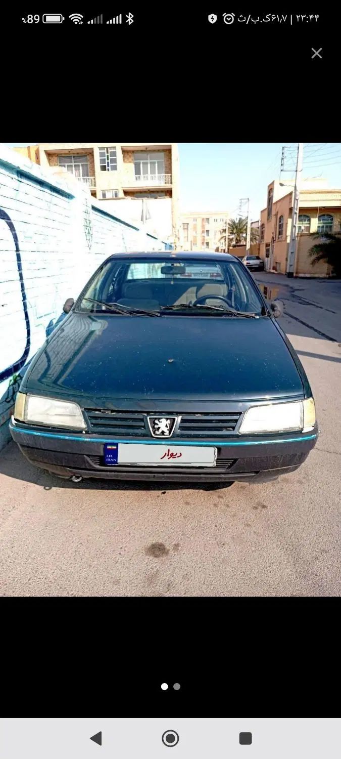 پژو آردی دوگانه سوز LPG - 1384