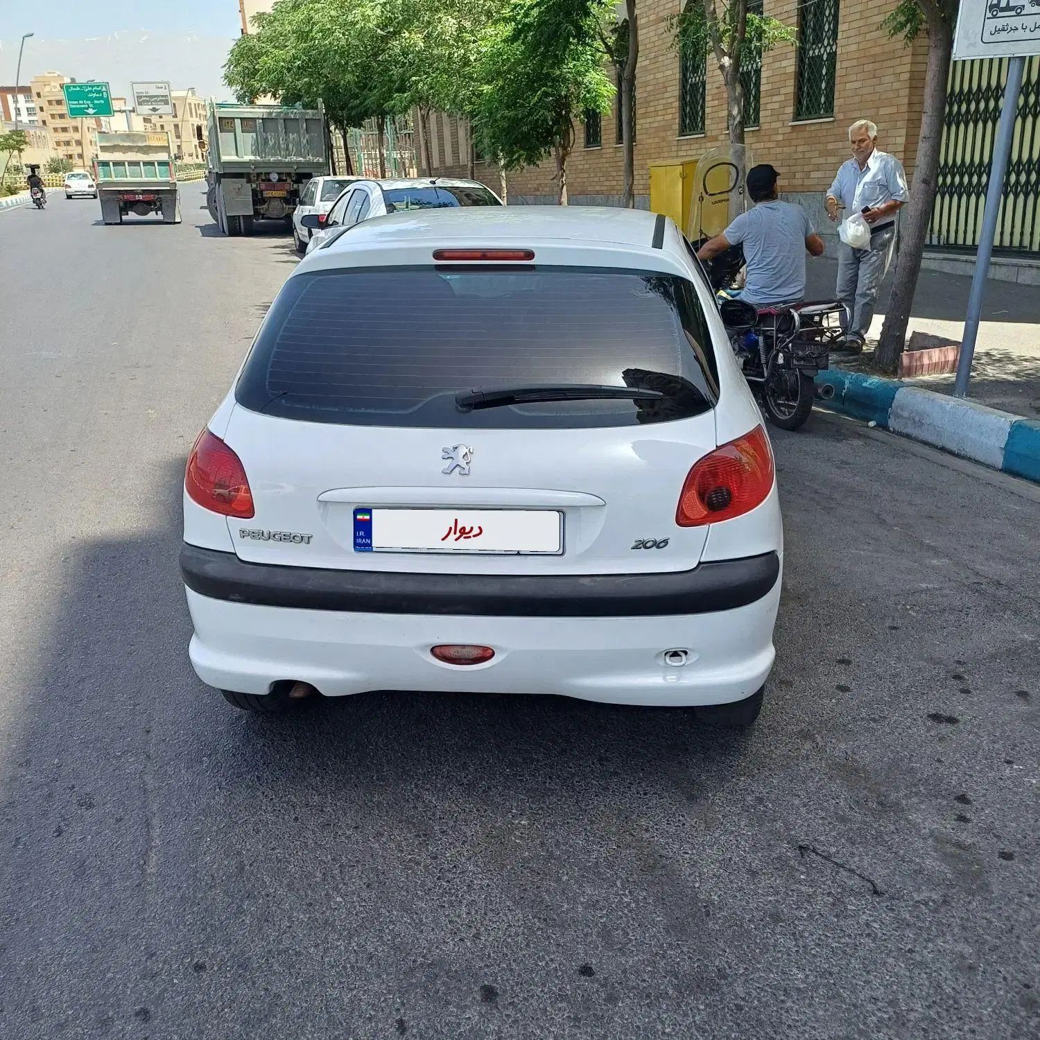 پژو 206 تیپ 2 - 1391