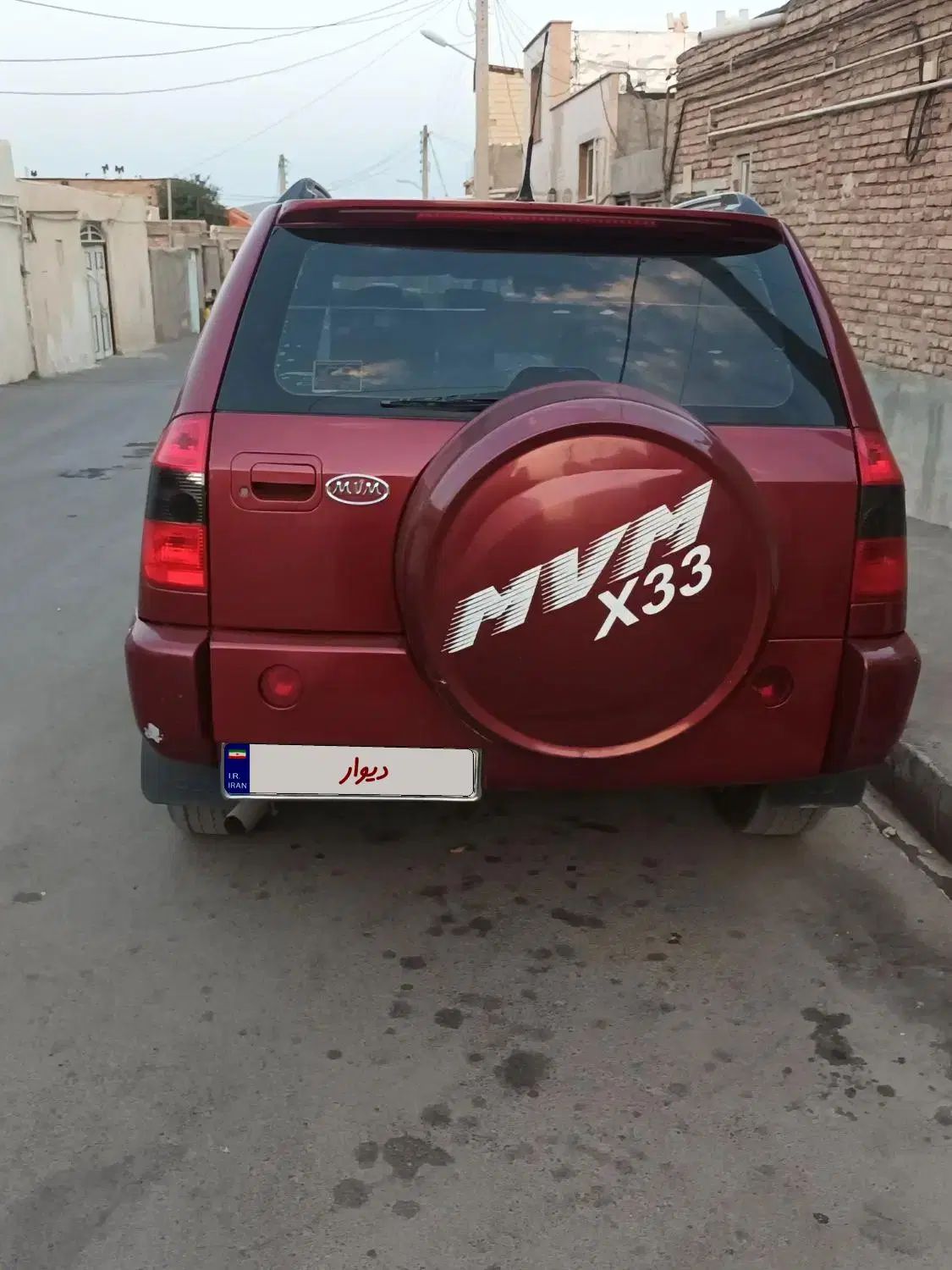 خودرو ام وی ام، X33 آگهی ann_20224589