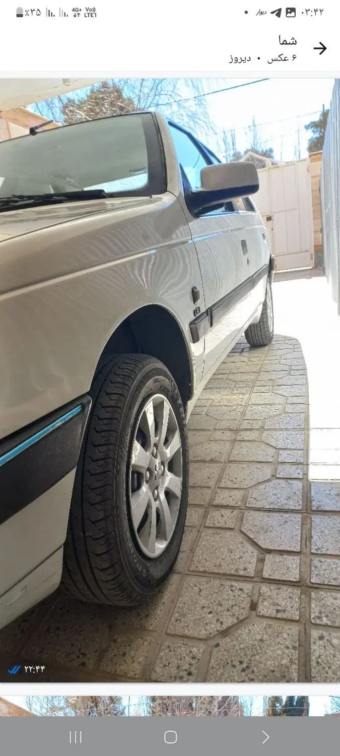 پژو 405 SLX بنزینی TU5 - 1391