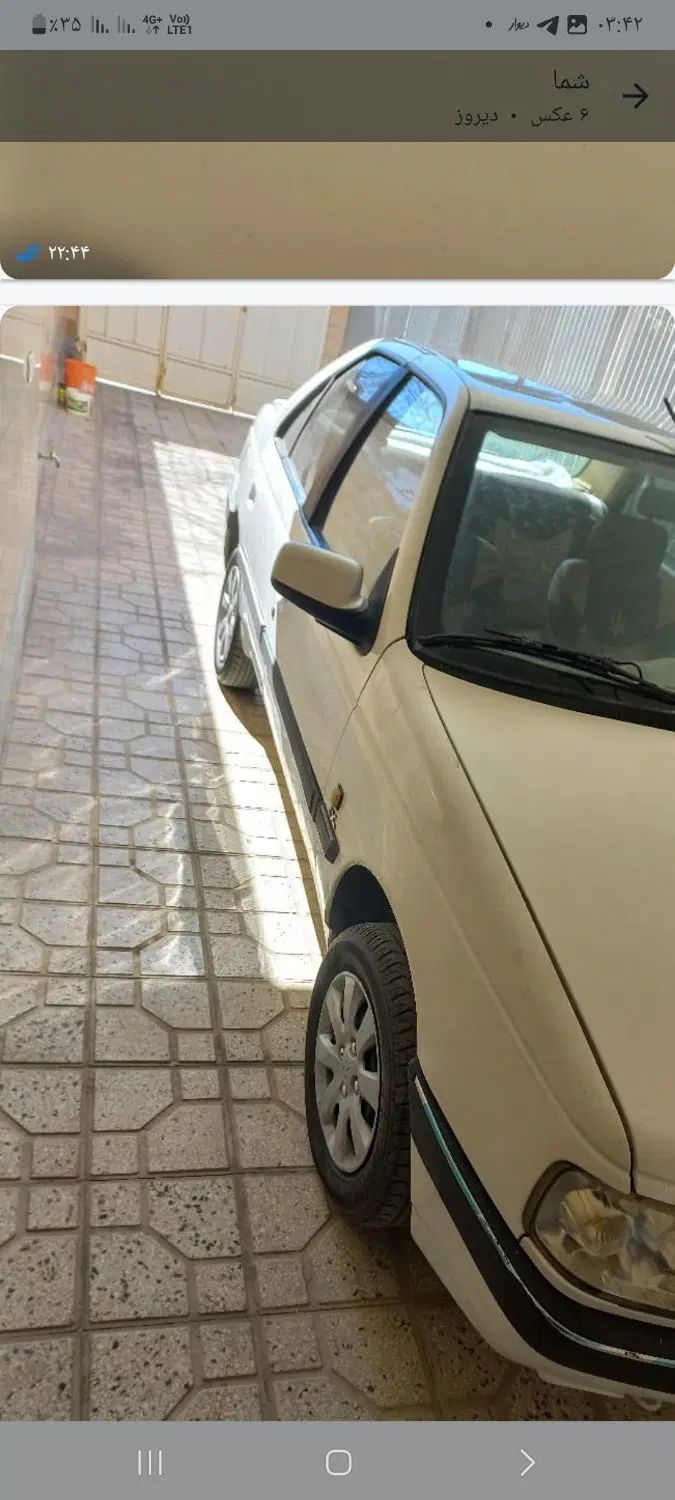 پژو 405 SLX بنزینی TU5 - 1391