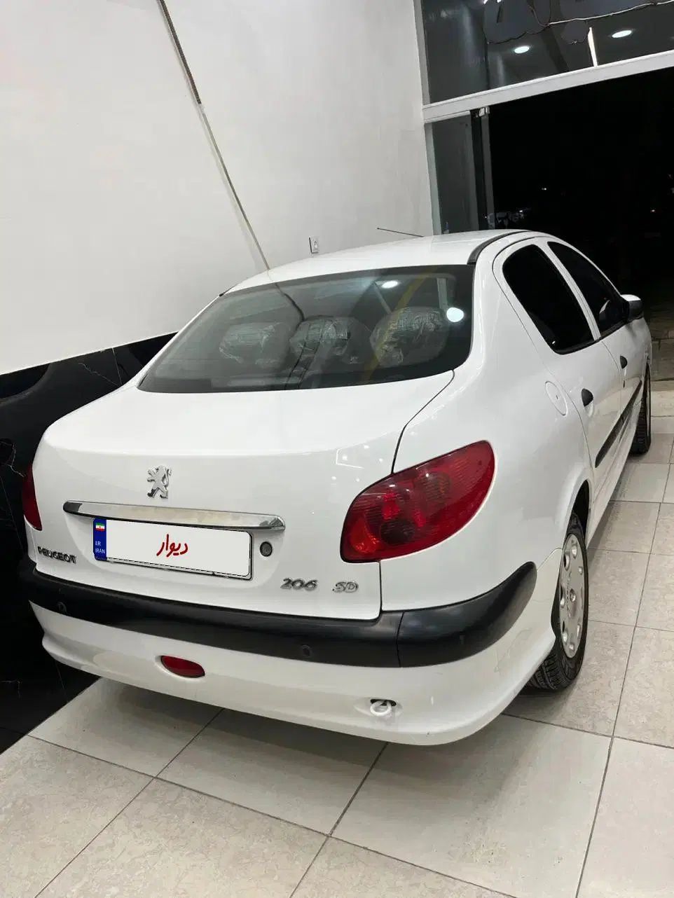 پژو ۲۰۶ صندوق دار v8 - 1397
