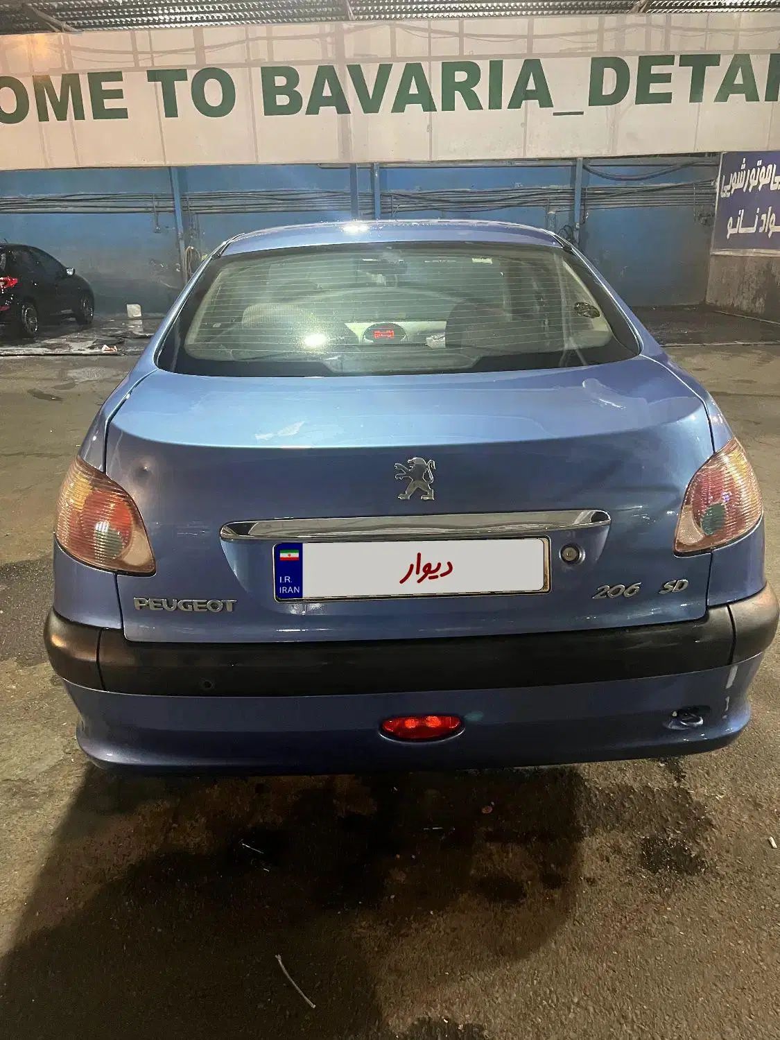 پژو ۲۰۶ صندوق دار v8 - 1393