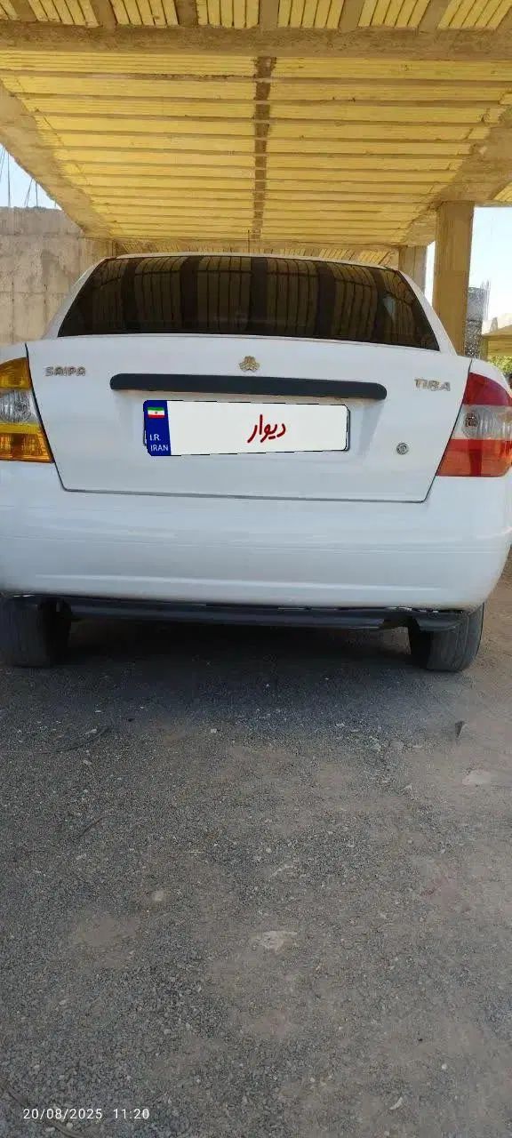 تیبا صندوق دار EX دوگانه سوز - 1395