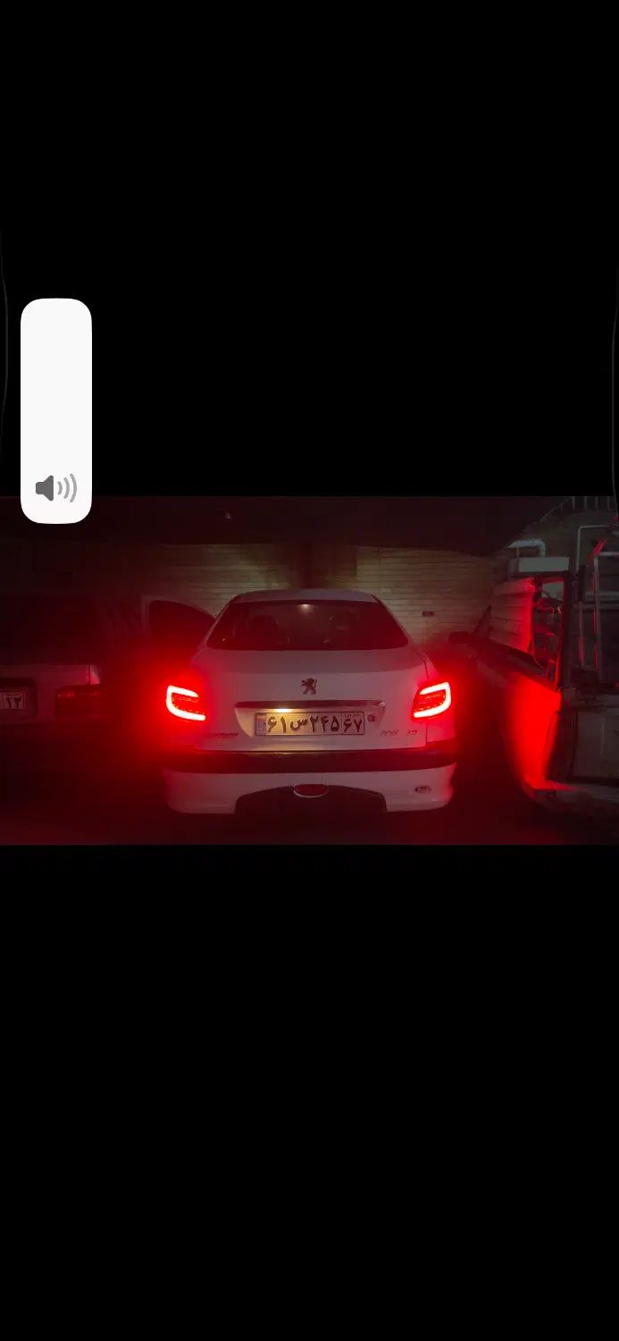 پژو ۲۰۶ صندوق دار v8 - 1396