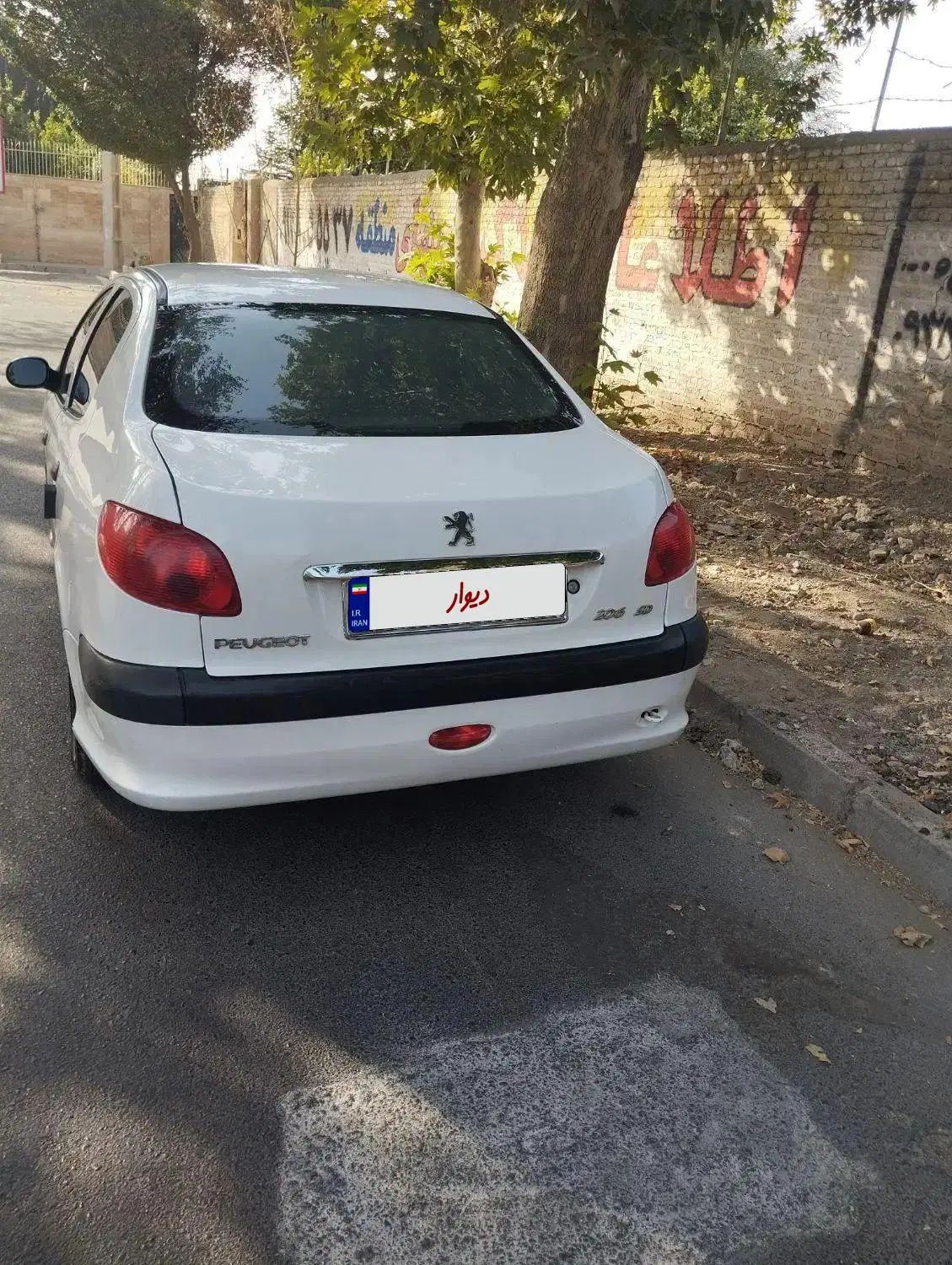 پژو ۲۰۶ صندوق دار v20 - 1390