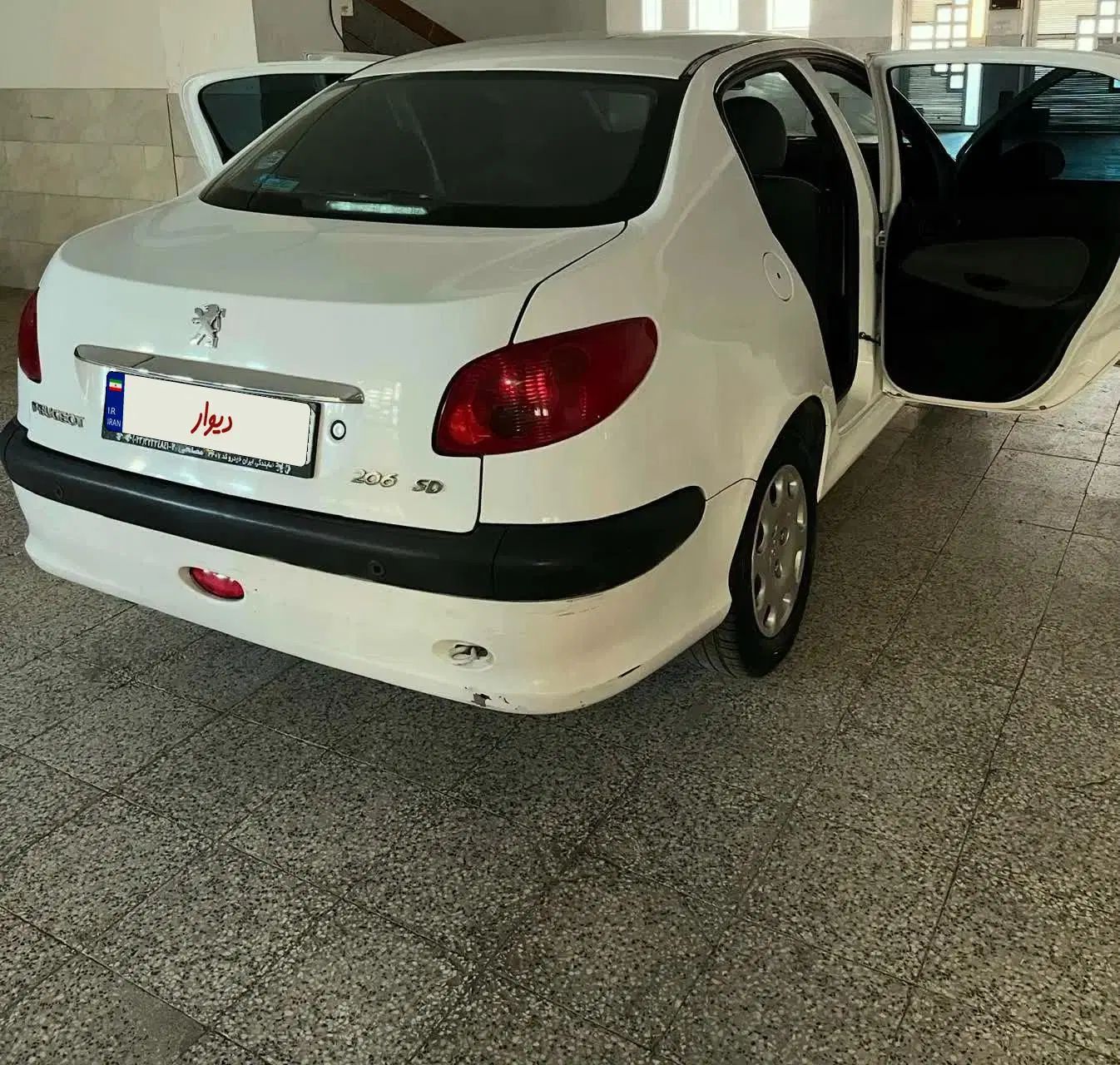 پژو ۲۰۶ صندوق دار v8 - 1397
