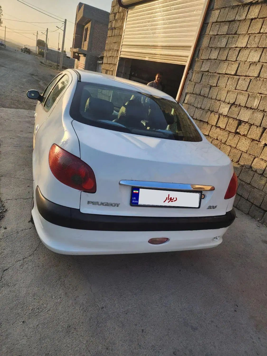 پژو ۲۰۶ صندوق دار v8 - 1388