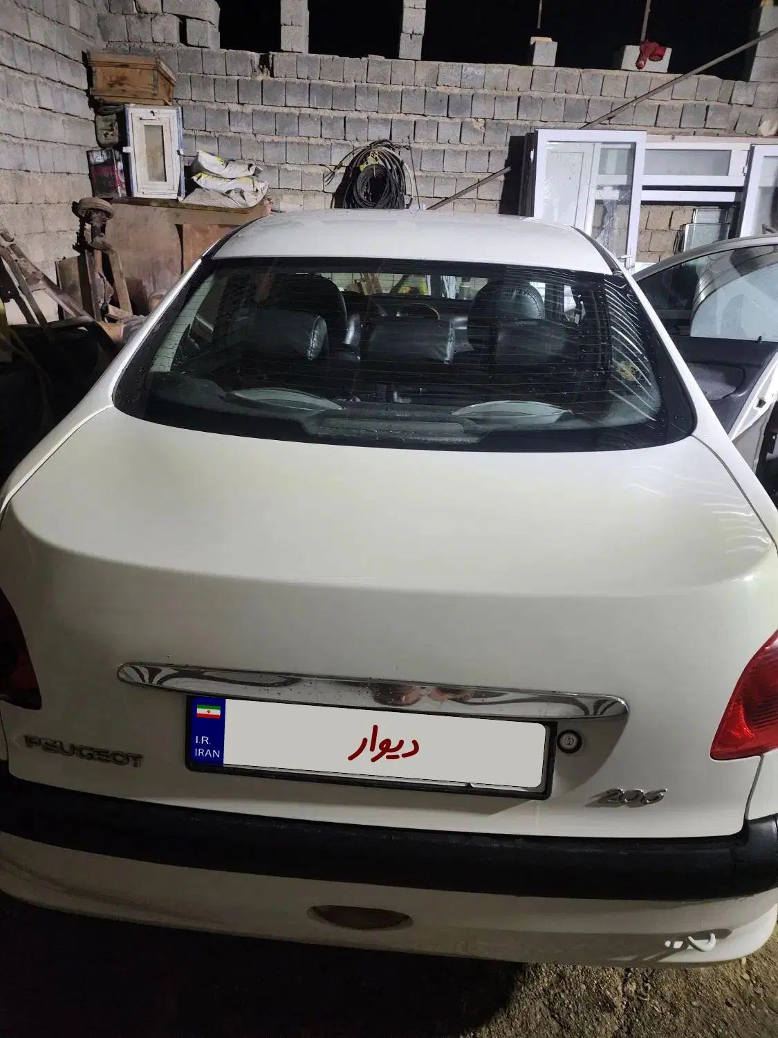 پژو ۲۰۶ صندوق دار v8 - 1388
