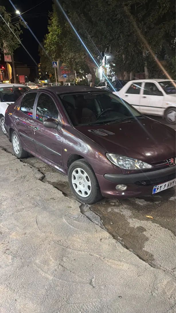 پژو ۲۰۶ صندوق دار v8 - 1390