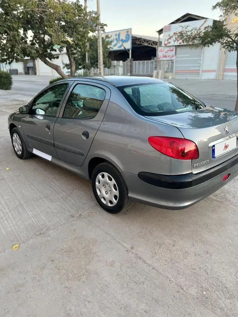 پژو ۲۰۶ صندوق دار v8 - 1388