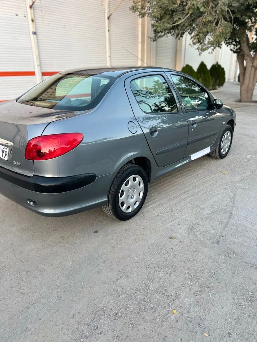 پژو ۲۰۶ صندوق دار v8 - 1388