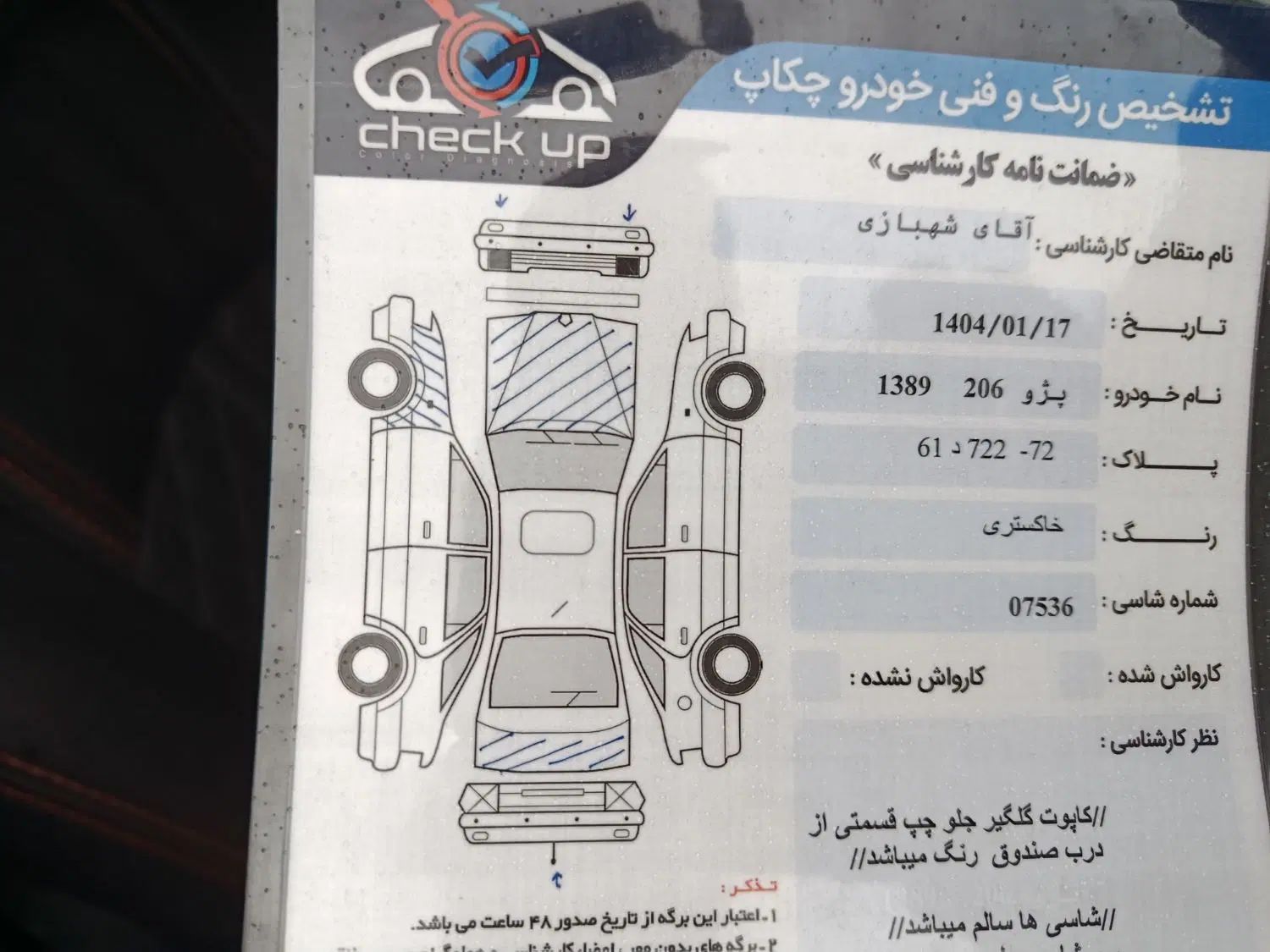 پژو 206 تیپ 2 - 1389