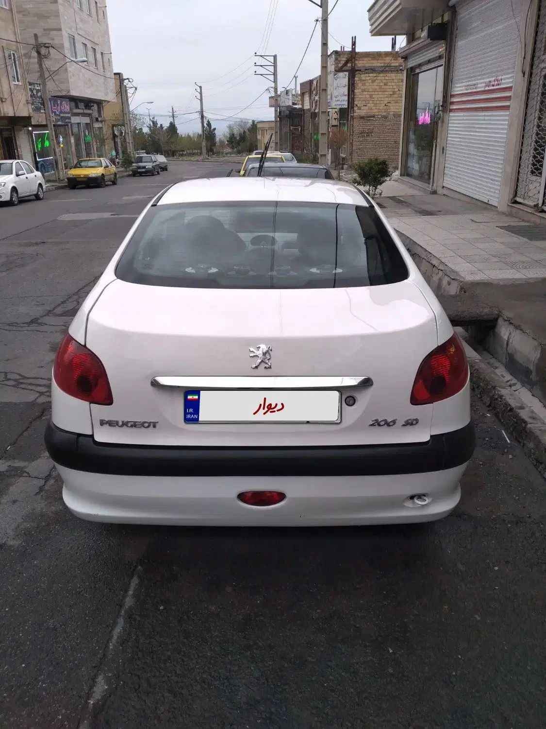 پژو ۲۰۶ صندوق دار v1 - 1387