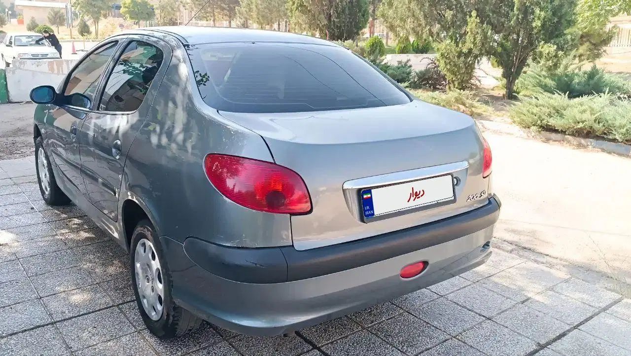 پژو ۲۰۶ صندوق دار v8 - 1386