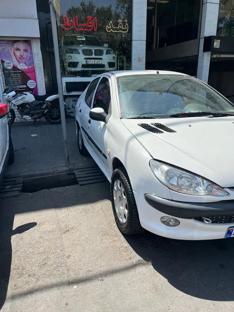 پژو ۲۰۶ صندوق دار v8 - 1390