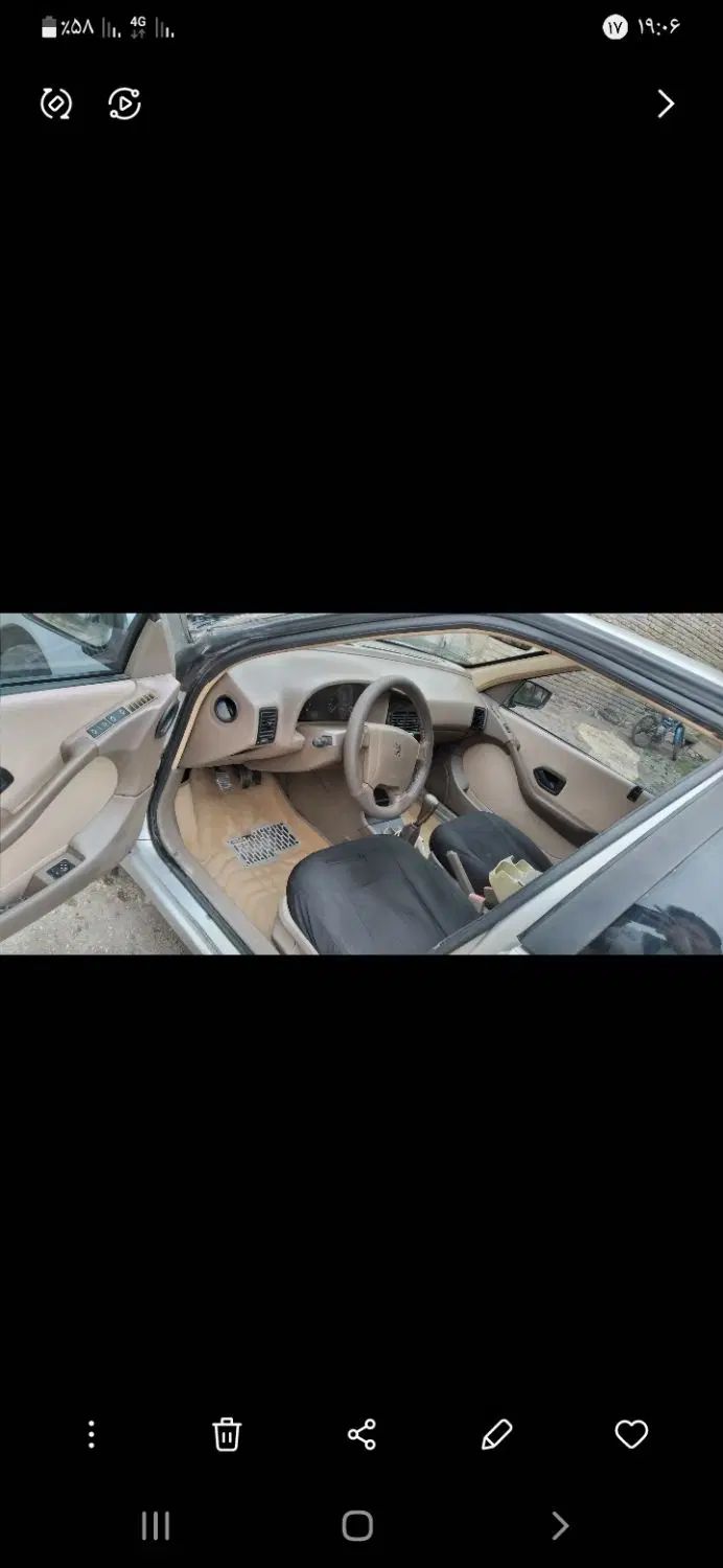 پژو 405 GLX - دوگانه سوز - 1391