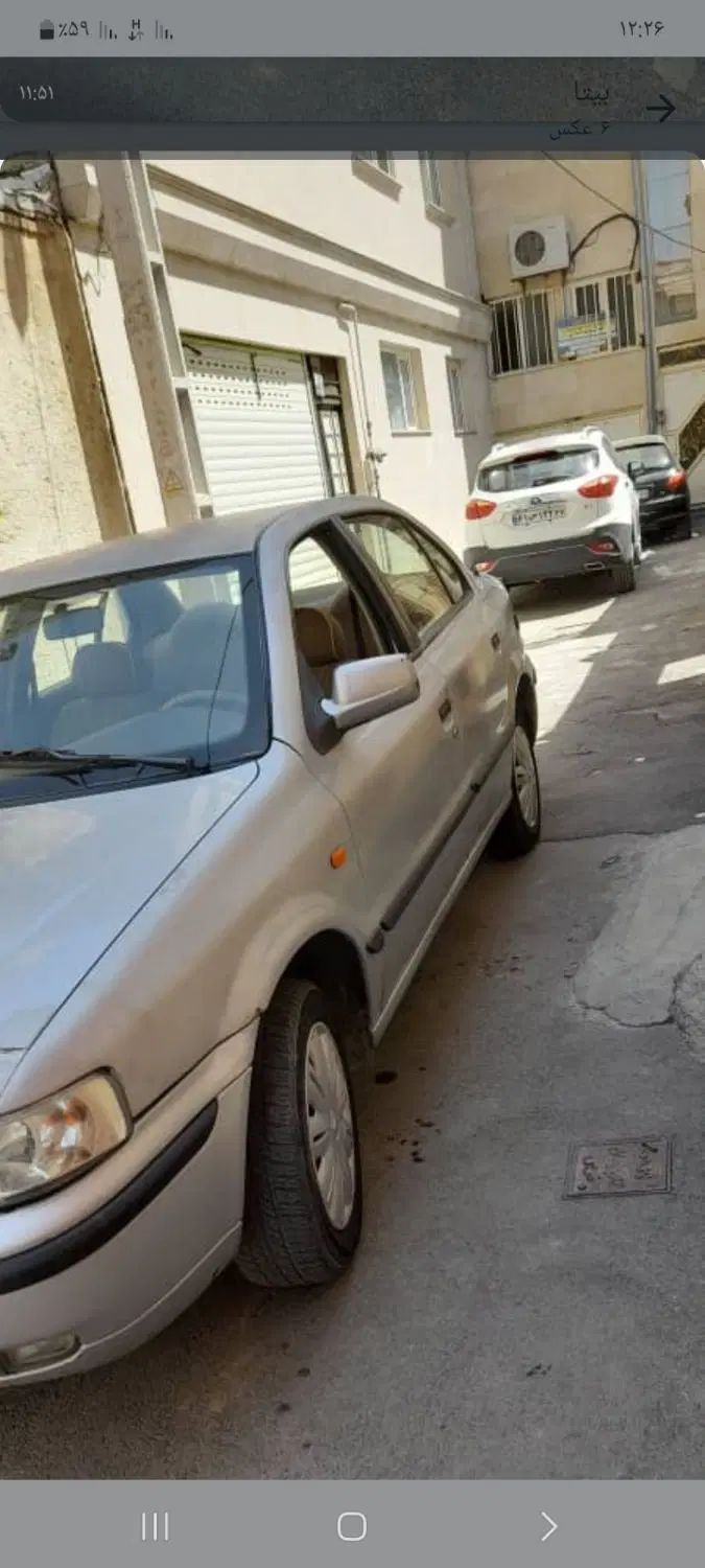 سمند X7 دوگانه سوز - 1386