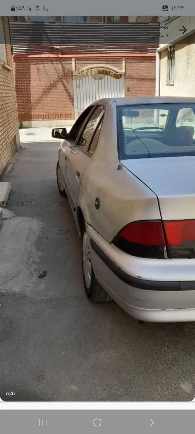 سمند X7 دوگانه سوز - 1386