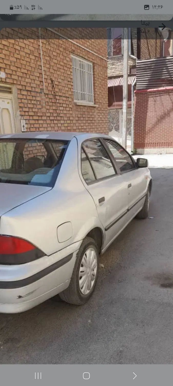 سمند X7 دوگانه سوز - 1386