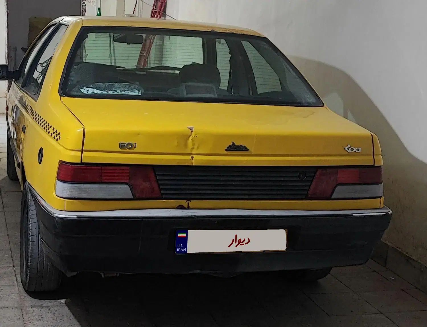 پژو آردی دوگانه سوز CNG - 1385