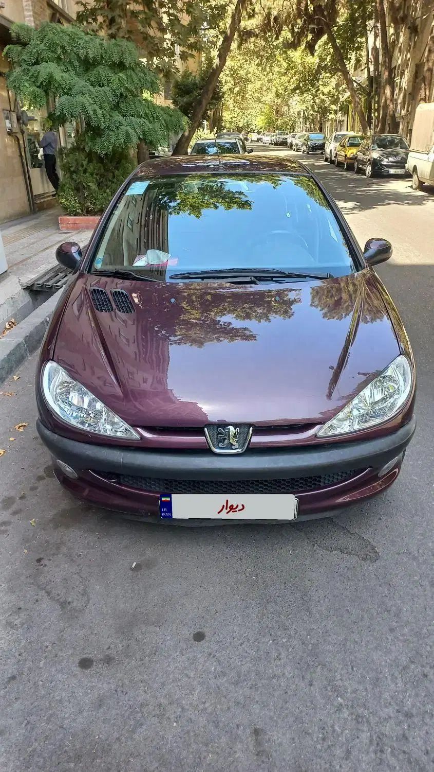 پژو ۲۰۶ صندوق دار v8 - 1396