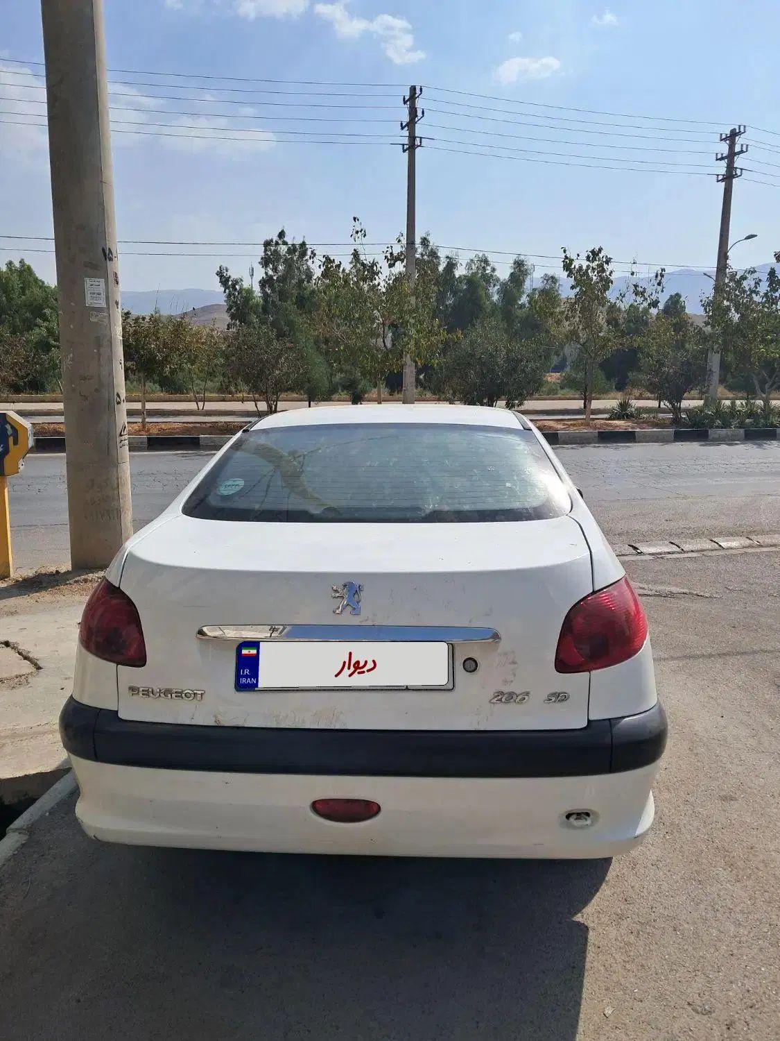 پژو ۲۰۶ صندوق دار v8 - 1399