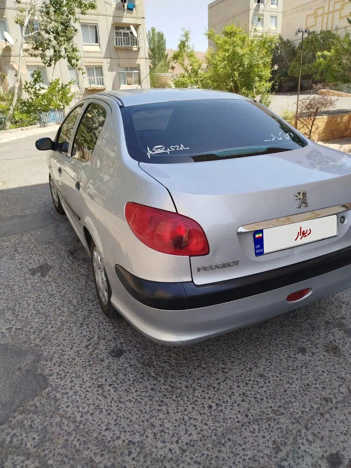 پژو ۲۰۶ صندوق دار v1 - 1386