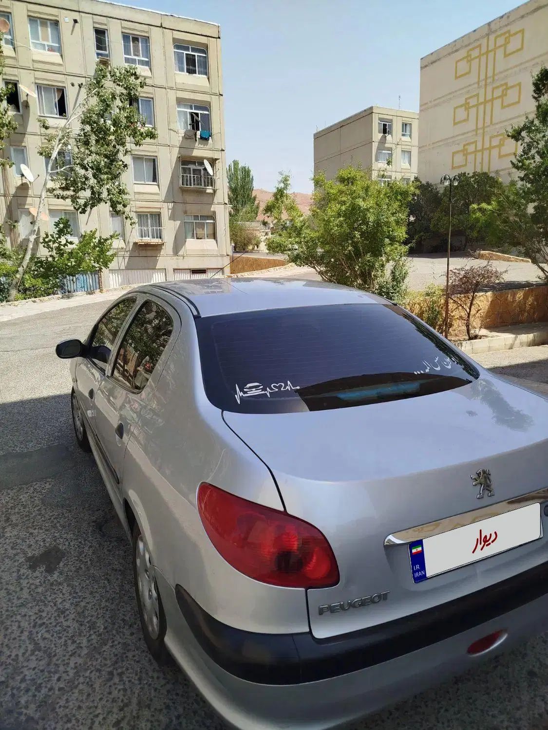 پژو ۲۰۶ صندوق دار v1 - 1386