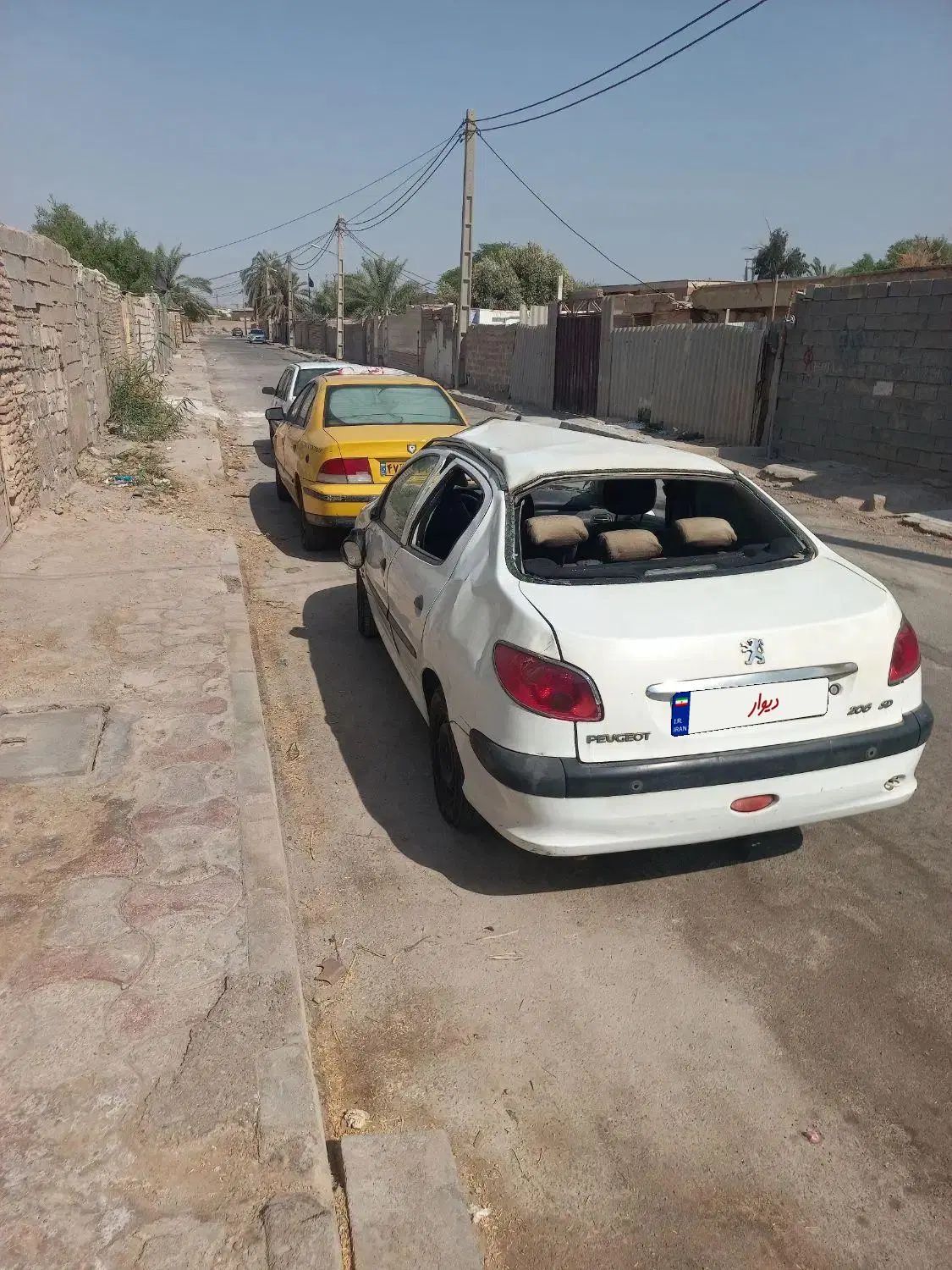 پژو ۲۰۶ صندوق دار v8 - 1396
