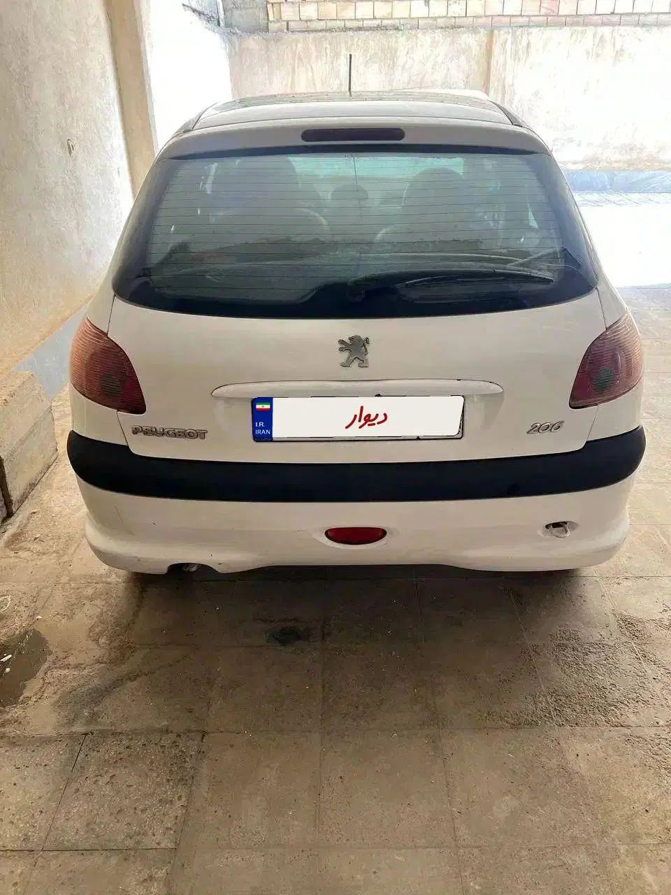 پژو 206 تیپ 2 - 1396