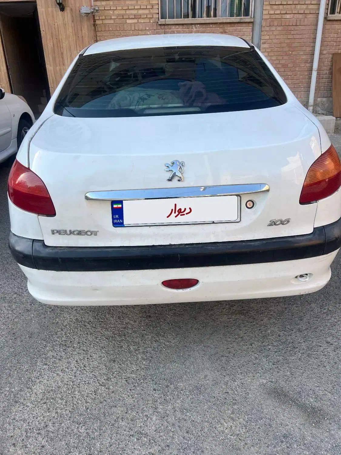 پژو ۲۰۶ صندوق دار v20 - 1387