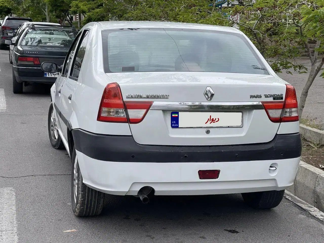 رنو پارس تندر گیربکس JHQ + مولتی مدیا - 1394